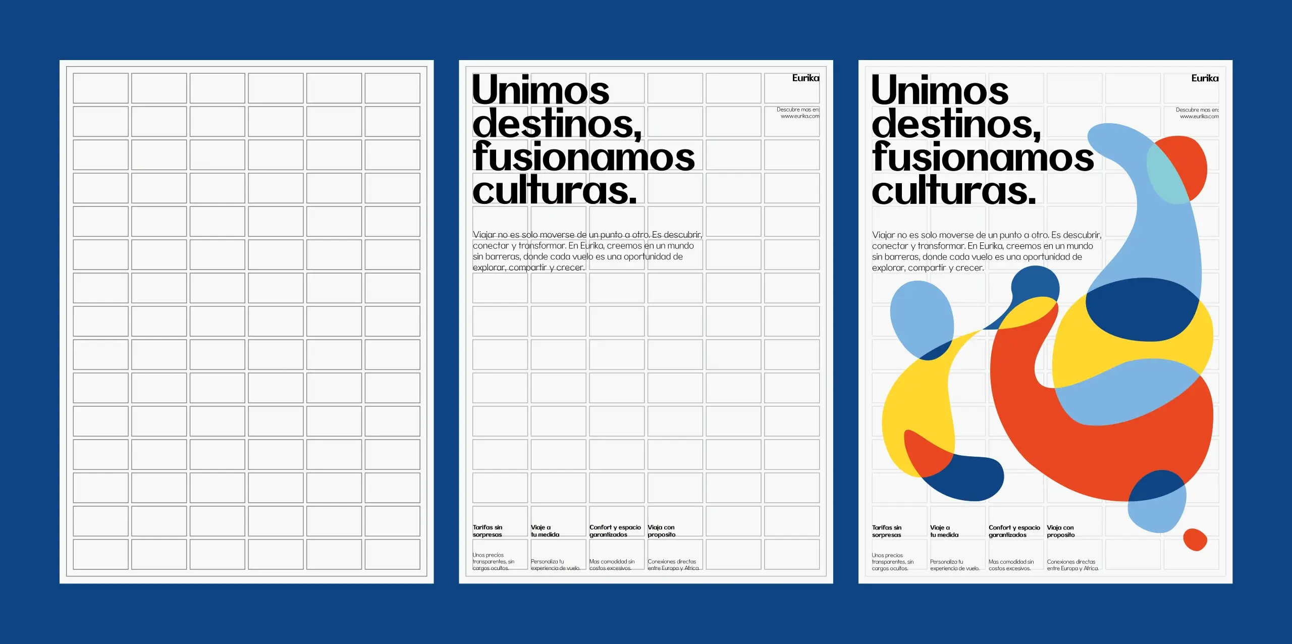 Colocación de elementos sobre la grid de Eurika